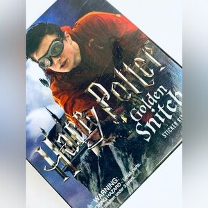 Harry Potter Golden Snitch New - with stand and stickers